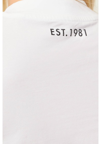 Guess Bayan T Shirt W6gı06 K3018 G011 Beyaz BEYAZ