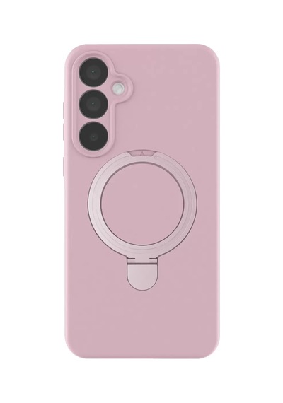 Newface Samsung Galaxy Uyumlu A55 5g Regal Magsafe Standlı Kapak - Açık Pembe
