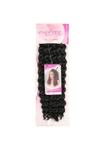 Nice Bulk Afro Su Dalgası / Siyah - Elm-01-739936 Karışık - Çok Renkli