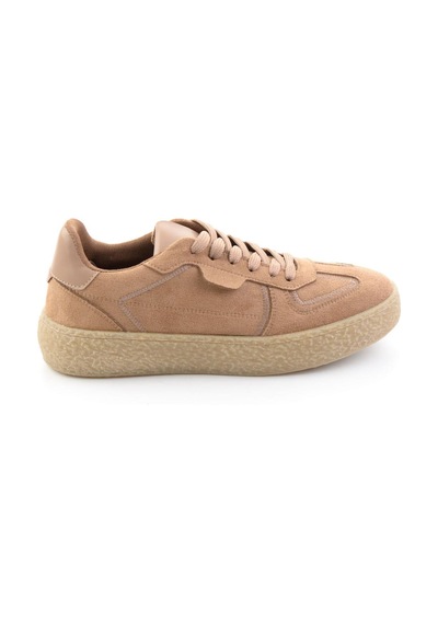 Bambi Vizon Süet Kadın Sneaker K01791074372