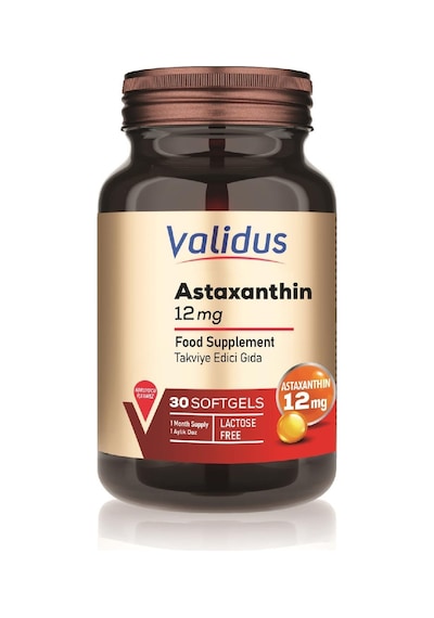 Validus Astaksantin 12 Mg 30 Softgel