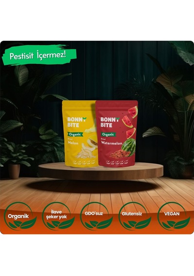 Organik Kurutulmuş Kavun & Kurutulmuş Karpuz İkili Paketi Diğer