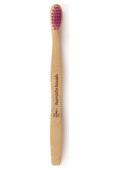 Bambu Diş Fırçası Çocuk Ultra Soft Ultra Yumuşak Pembe, Açık Ahşap