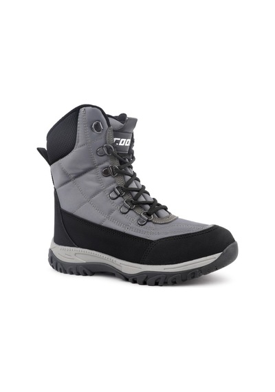Kids Club Shoes Felix Ortopedik Kaymaz Taban Unisex Kar Botu Çocuk Bot Gri