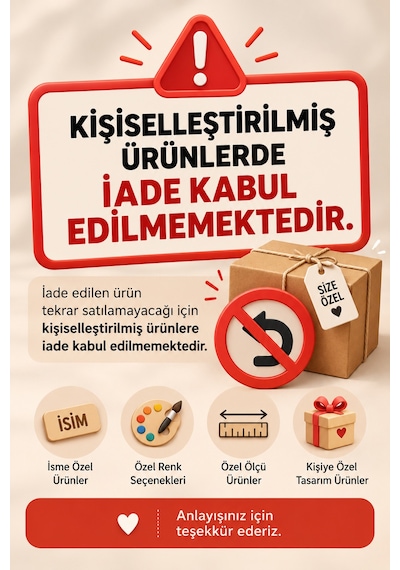 Kişiye Özel İsimli Kalemlik, 3 Bölmeli Çocuk Odası Masaüstü Organizeri İsme Özel Hediye Turkish Delight