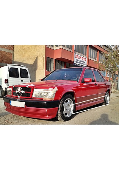 Mercedes 190e Uyumlu Marşpiyel Sağ Sol Takım Fiberglass Boyasız