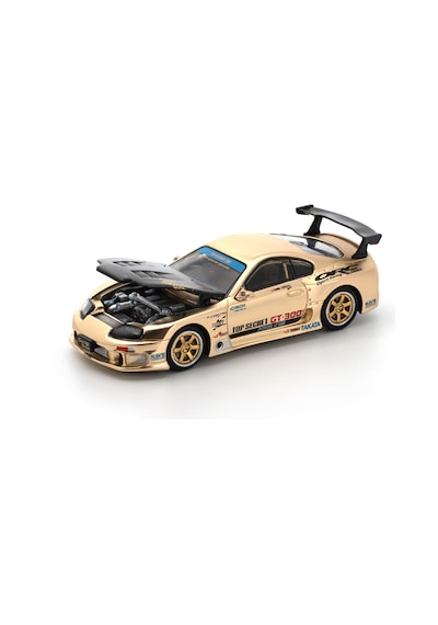 Pop Race 1/64 Top Secret Toyota Gt300 Supra - Karbon Kaput / Pr640277