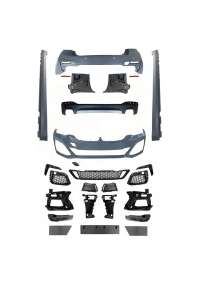 Bmw g30 lci m sport body kit tampon seti çin 2021+