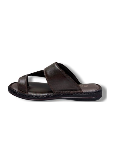 Cakgo 120-26 Hakiki Deri Ultra Soft Parmak Arası Anatomik Erkek Terlik 40-47 Kahverengi Cakgo 120-26 Hakiki Deri Ultra Soft Parmak Arası Anatomik Erkek Terlik 40-47 Kahverengi