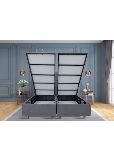 Azrayatakmobilya Baza+Başlık +Yatak Mdf+Profil(Trend Plus Model)