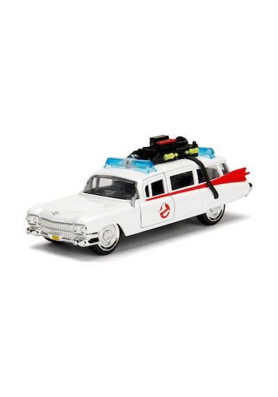 Ghostbusters Ecto-1 Jada 1:32 Die-cast Metal Açılır Kapı Koleksiyon Hayalet Avcıları Arabası 13 Cm