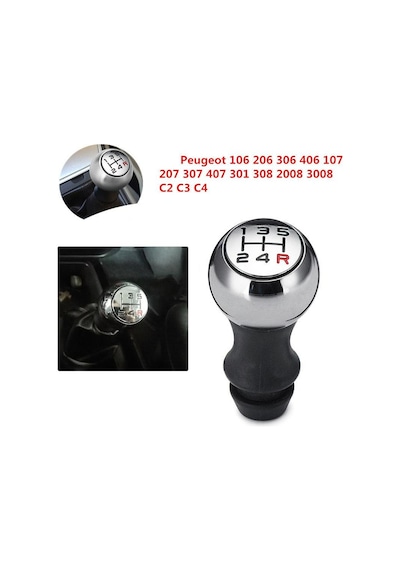 Peugeot 106 206 207 306 307 406 407 Için Vites Topuzu Metal Gövd