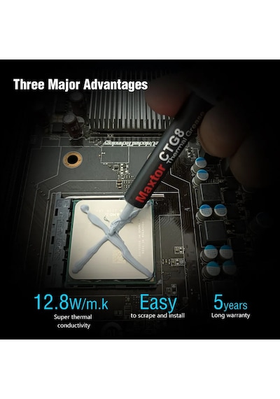 Maxtor Ctg8 12.8 W/m.k Nano Termal Macun 10gr X 5 Li Paket