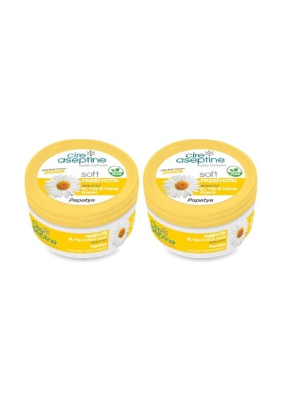 Tr Cire Aseptine Soft Prebiyotik Papatya El, Yüz Ve Vücut Kremi 100 Ml 2 Paketi