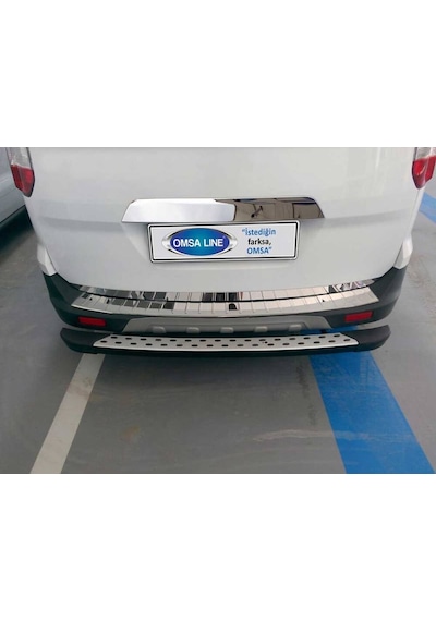 Ford Courier Krom Arka Tampon Eşiği Taşlı 2014 ve Sonrası