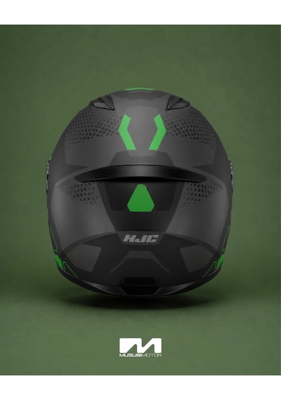 Hjc C10 Kask Aspa Mc4sf Yeşil-siyah