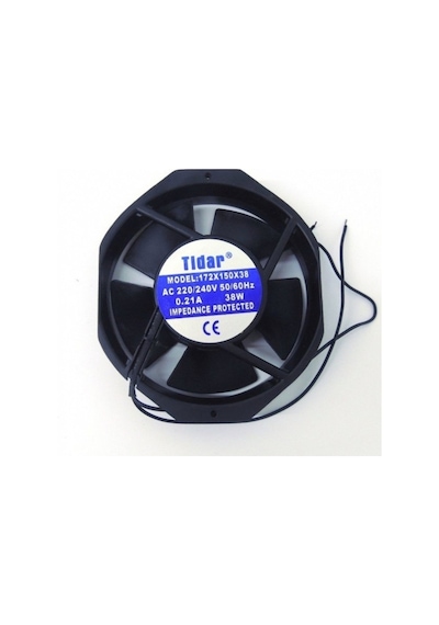 Tidar 172X150X38 Yuvarlak Fan 220 V Ac