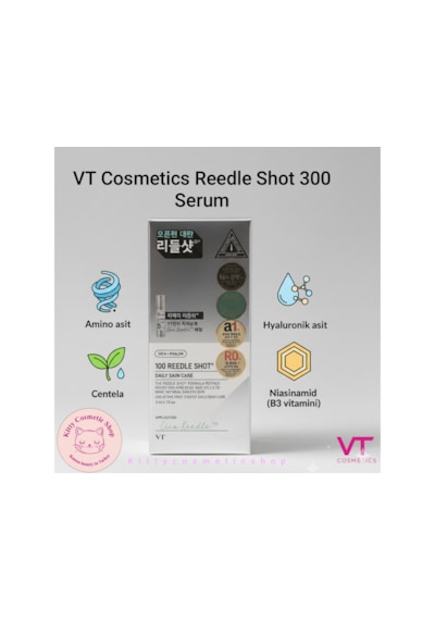 Vt Cosmetics Reedle Shot 100 Mikroiğne Güçlendirici Serum 10 Adet X 2 Ml