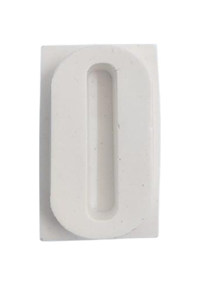 Boyanabilir Rakam Obje - 0 - Sıfır 4,5x2,7cm