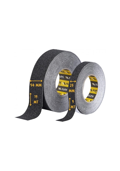 Kupa Kaydırmaz Bant Merdiven Zımpara Bandı - 50 Mm X 15 Mt