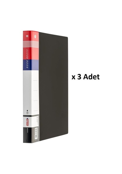 Bigpoint Sunum Dosyası 40'lı Siyah X 3 Adet Diğer
