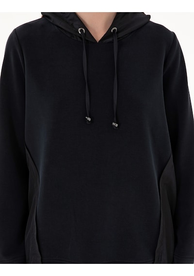 Pierre Cardin Kadın Siyah Sweatshirt 50306841-vr046 Siyah