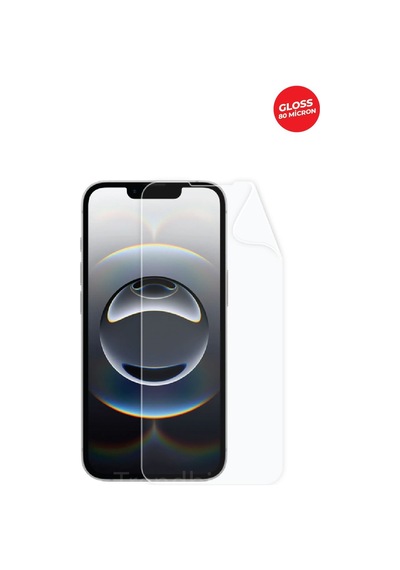 Apple Uyumlu   iPhone 16e Kırılmaz Cam Gibi Ekran Koruyucu Tpu Film