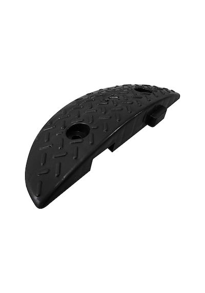 Oval Hız Kesici Kapağı, Yol Kasisi Kapağı 10 X 30 X 5 Cm Siyah-3440
