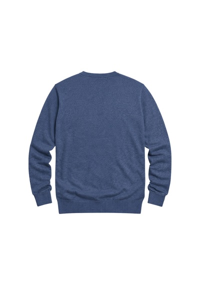 Battalmoda Erkek Büyük Beden Melanj Lacivert V Yaka Triko Kazak 3xl-4xl-5xl-6xl Lacivert Melanj