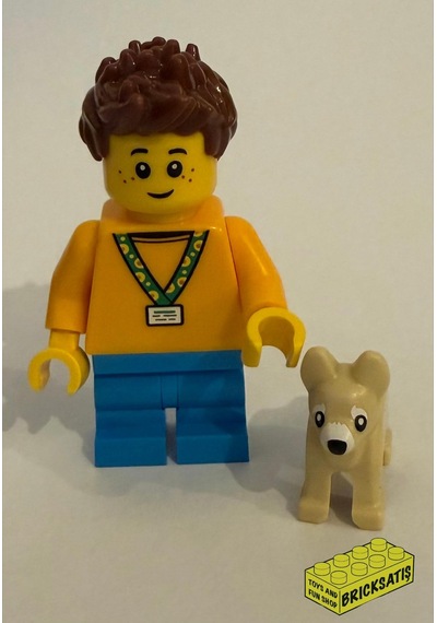 Orjinal Lego Minifigür Sunflower Lanyard Child
