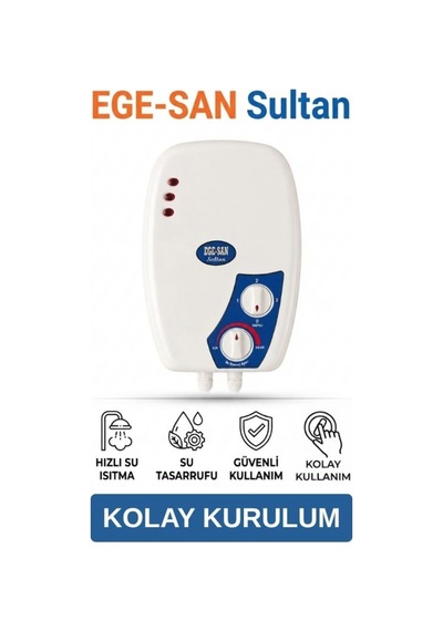 Elektrikli Şofben Sultan - Kurulum Yönlendirmeli