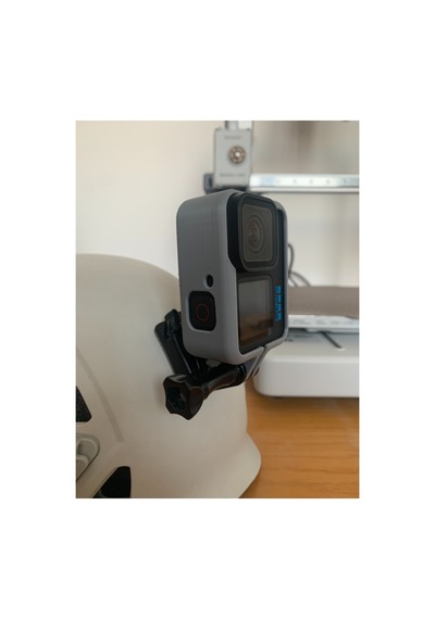Gopro Hero 9 / 10 / 11 / 12 / 13 Dikey Çekim Çerçevesi Gri