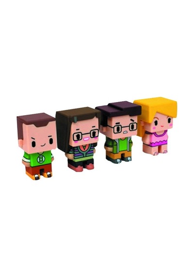 The Big Bang Theory Pixel Set Of Four 001
