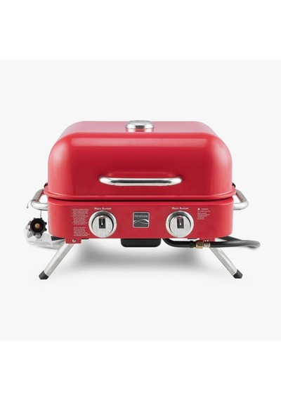 Kenmore Masa Üstü Gazlı Barbekü Kırmızı Kırmızı