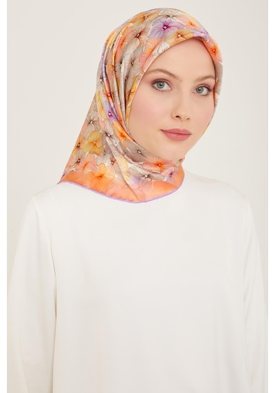 Armine İpek Eşarp 2024 Yaz - 9108-35 Twill - 9108-35
