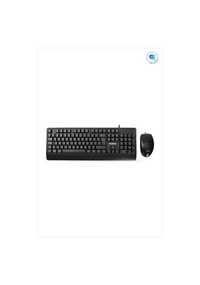 Klavye Mouse Set Usb Kablolu Q Düzen Dpı Optik Sensörlü Ev Ofis T