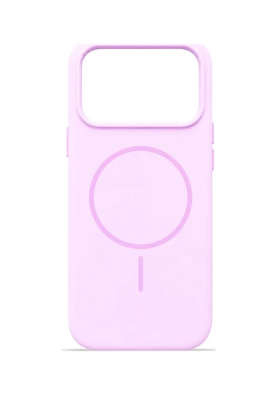 iPhone Uyumlu 17 Pro Max Aura Akıllı Magsafe Animasyonlu Silikon Kılıf Lila