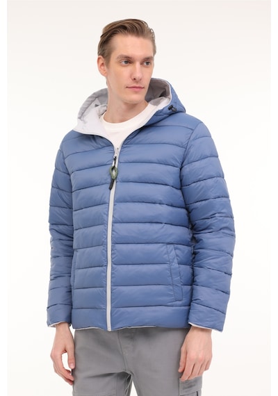 Lumberjack Ml Lucas Coat 1n55 4pr A Grı Erkek Mont 000000000101813675 Gri-k Mavı Gri - Koyu Mavi