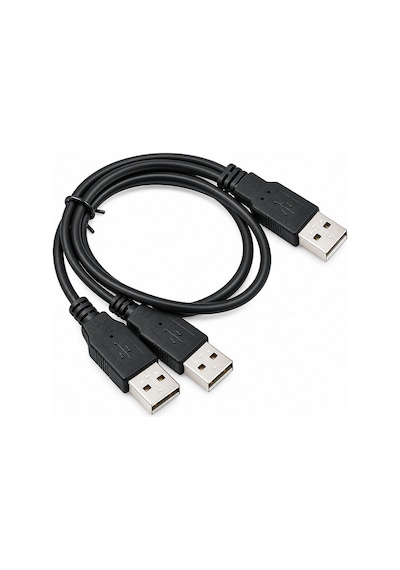 Harici Disk Hdd Harddisk Usb Y Kablo 3 Uçlu Veri Bağlantı