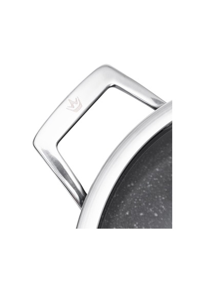 Maxx Doria Thor 24 Cm Kısa Tencere Pa3036 Siyah