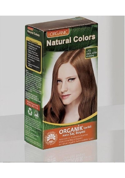 Onc Natural Colors Saç Boyası 7g - Altın Sarısı
