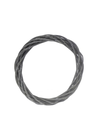 Mutluadim 25Cm Kapı Süsü Çelengi Doğal Ahşap