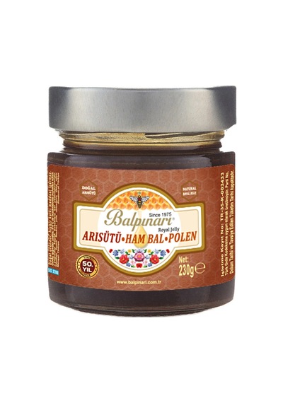 Balpınarı Arısütü, Polen, Bal 230 G