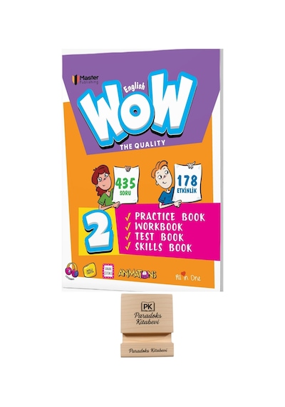 Fenomen 2. Sınıf Wow The Quality English Practice Workbook Skill And Testbook Ve Telefon Standı