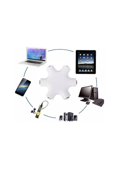 Alfais Kulaklık Çoklayıcı 3.5Mm Stereo