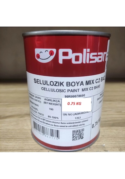 Polisan Selülozik Boya Kahve Renk 0,75 Litre 1 Adet