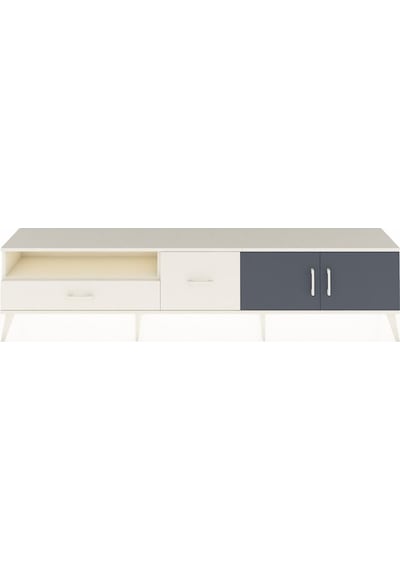 Arges Tv Ünitesi 2 Raflı 2 Çekmeceli 2 Kapaklı 220x30x51 Aytaşı-antrasit/aytaşı Antrasıt/aytası - Aytası Arges Tv Ünitesi 2 Raflı 2 Çekmeceli 2 Kapaklı 220x30x51 Aytaşı-antrasit/aytaşı Antrasıt/aytası - Aytası