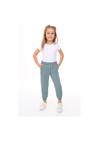 Kız Çocuk Nakış Baskılı Beli Paçası Lastikli Cepli Basic Jogger Eşofman Altı 3 İplik Şardonlu Açık Mavi Kız Çocuk Nakış Baskılı Beli Paçası Lastikli Cepli Basic Jogger Eşofman Altı 3 İplik Şardonlu Açık Mavi