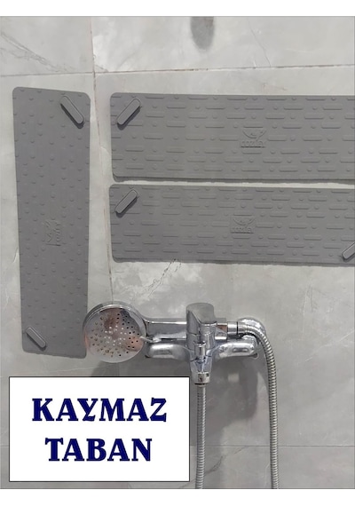 Duş Gideri Kötü Koku Önleyici Uzun Silikon Mat Koku Giderici Dikdörtgen Sızdırmaz Ped Duş Gideri Kapağı Tıpası Böcek Önleyici Koku Ve Su Geçirmez Yer Sifonu Kapağı Duş Kanalı 55 Cm X 12 Cm