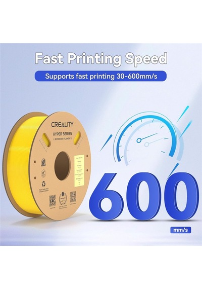 Creality Hyper Petg Sarı Filament 1.75mm 1kg - Urhanshop Gönderimli